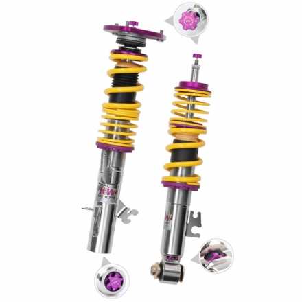 KW Clubsport Coilovers (3-way) (incl. top mount)