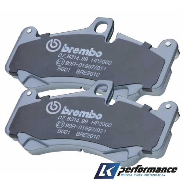 Brembo Performance Brake Pads (Rear)