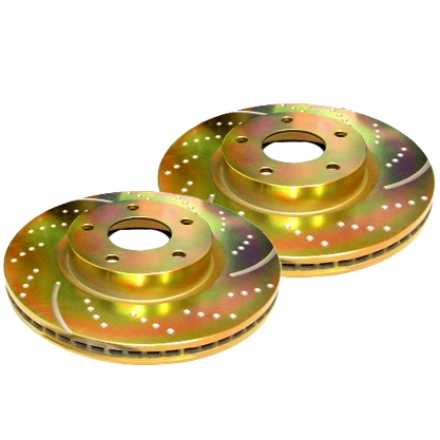 EBC Dimpled & Slotted Sport Brake Discs (Rear)