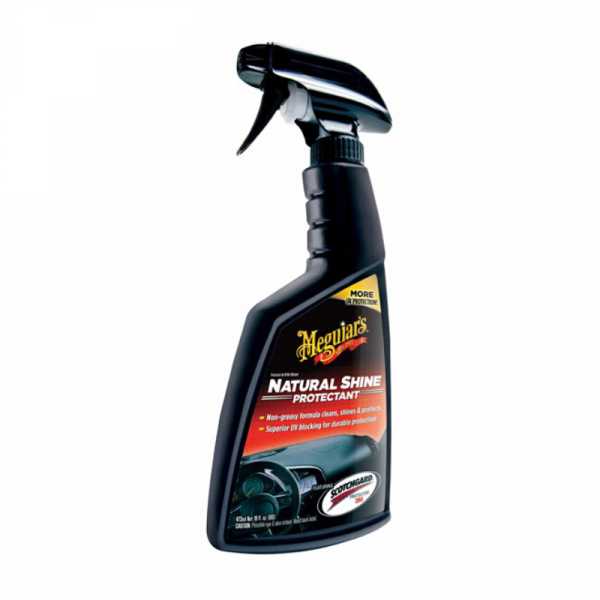 Meguiars Natural Shine Vinyl and Rubber Protection 474ml