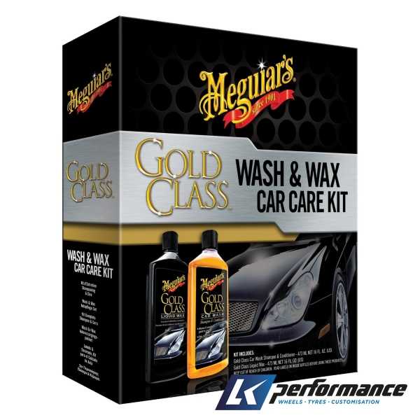 Meguiars Gold Class Wash & Wax Car Care Kit